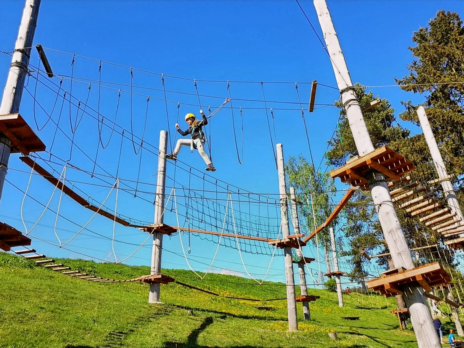 Lanový park Lipno