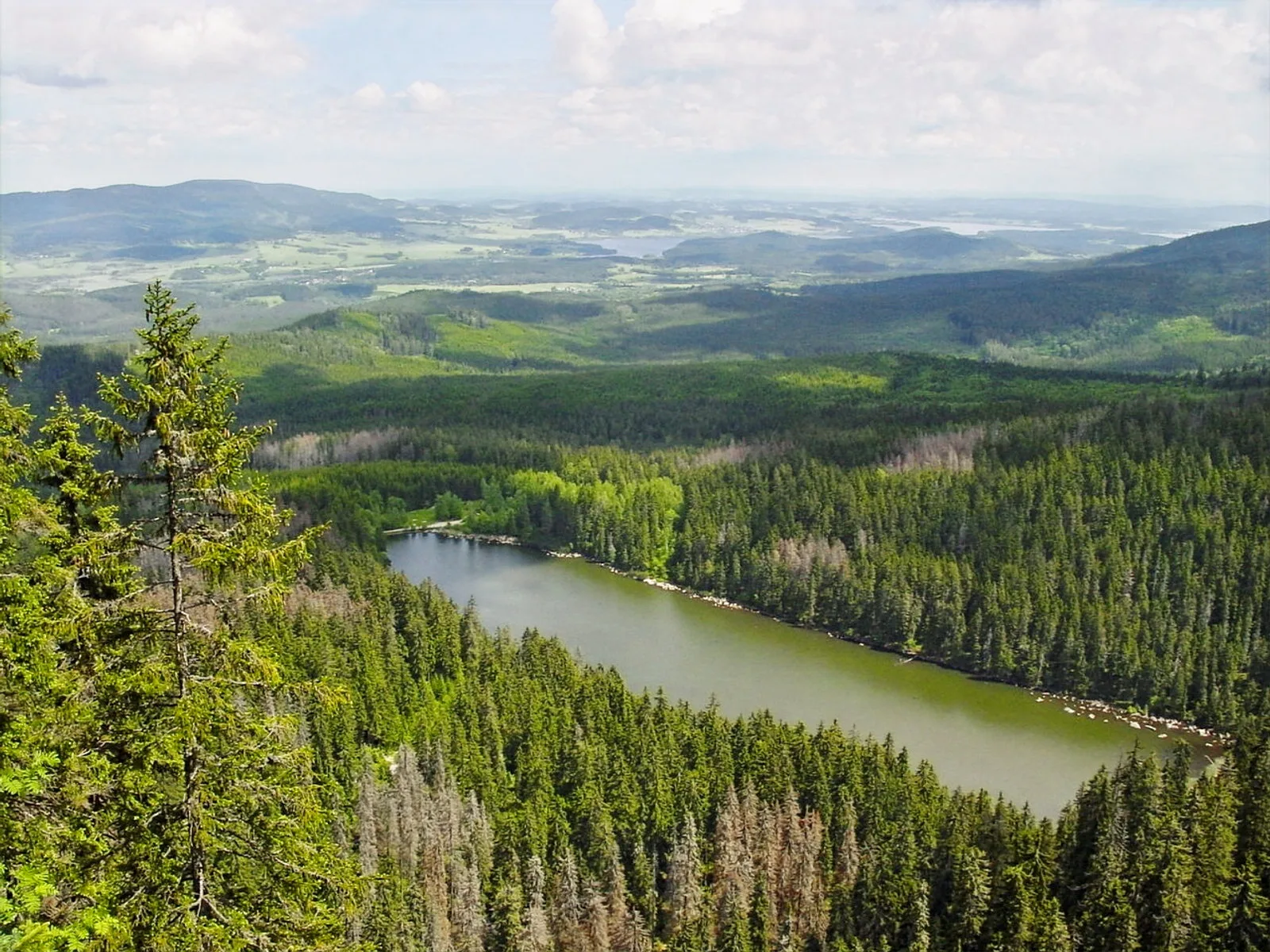 Plechý a Plešné jezero
